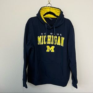 Michigan Football Hoodie and Tshirt Set